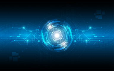 Wall Mural - abstract technology background hi-tech communication concept innovation background vector illustrati