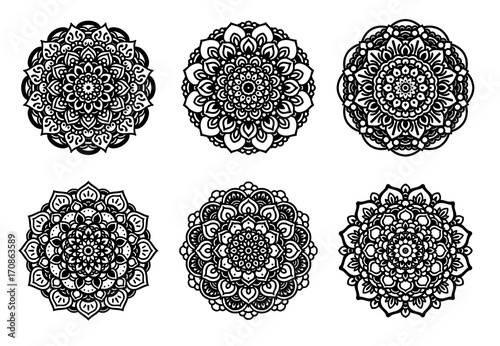Mandalas Canvas Print