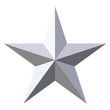© schab - vector silver star
