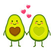 Love avocado couple