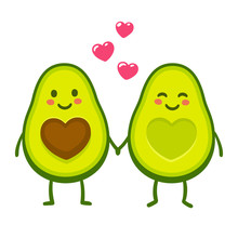 Love Avocado Couple