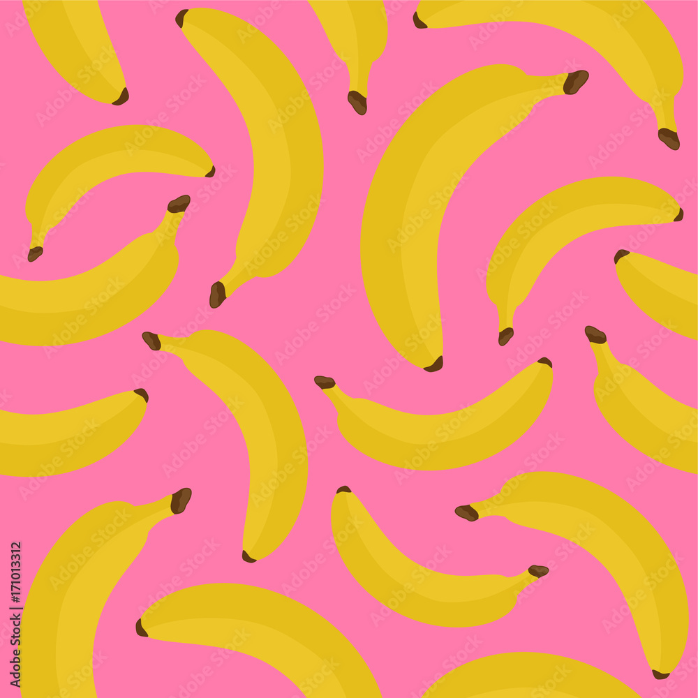 banana wallpaper pink