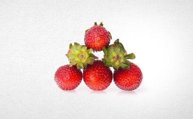 strawberry or fresh red strawberry on a background.