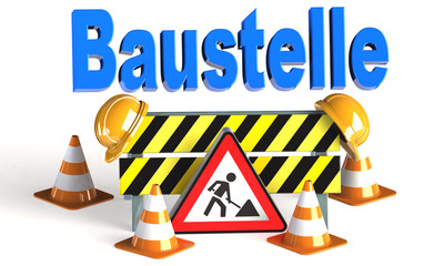 Wall Mural - Baustelle im Internet