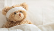 © Rawf8 - Teddy bear sick in the hospital