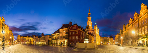 Zdjęcie XXL wieczorna panorama Poznania