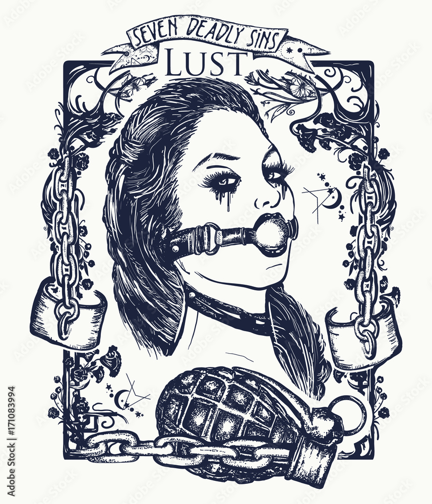 Lust Seven Deadly Sins Tattoo And T Shirt Design Sexy Woman Symbol Of Fornication Debauchery Sexual Perversions sm Lust Seven Mortal Sins Tattoo Lustful Sexy Dominatrix Woman Gothic Tattoo Obraz Na Plotnie Lust Seven Deadly Sins Tattoo And T Shirt Design Sexy Woman Symbol Of Fornication Debauchery Sexual Perversions sm Lust Seven Mortal Sins Tattoo Lustful Sexy Dominatrix Woman Gothic Tattoo Obraz Na Plotnie