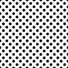 Polka dot series No.2, seamless pattern. Vector texture, background
