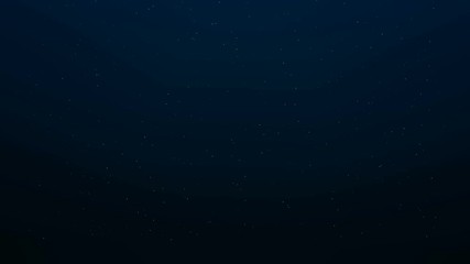 Wall Mural - Twinkling Evening Starry Sky Background Loop