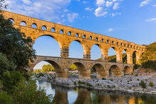 Aqueduct Pont Du Gard - Provence France