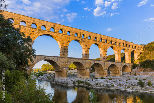 Fotografía Aqueduct Pont du Gard - Provence France