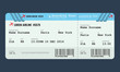 Vector Airplane ticket design template.