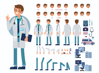 Wall Mural - man doctor