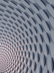 Aufkleber - White texture surface pattern. 3d rendering