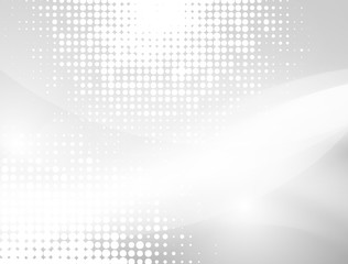 Gray silver white abstract vector background