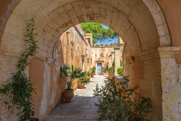  Picture of entrance in the old greek city.
