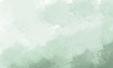 Wall Mural - green watercolor background. digital painting.