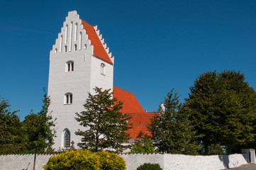 Kastrup church near Vordingborg in Denmark