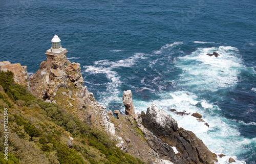 Fotografia, Obraz Leuchtturm am Kap der Guten Hoffnung, Suedafrika