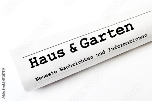 Haus Garten Zeitung Buy This Stock Photo And Explore Similar Images At Adobe Stock Adobe Stock