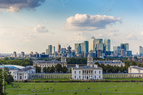 Fotografía View from Greenwich hill, London