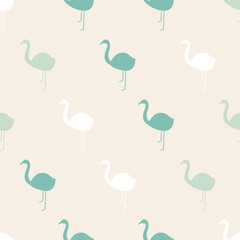 Foto zasłona flamingo stylowy sztuka