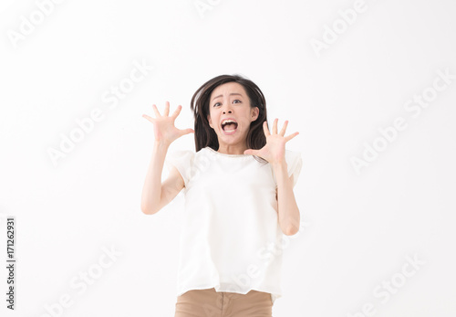 驚く女性 Stock 写真 Adobe Stock 驚く女性 Stock 写真 Adobe Stock