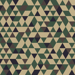 Wall Mural - woodland camouflage pattern