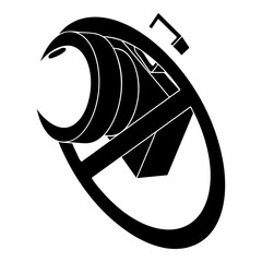 Poster - No camera icon, simple style