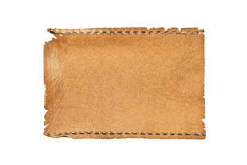 clothes label isolated