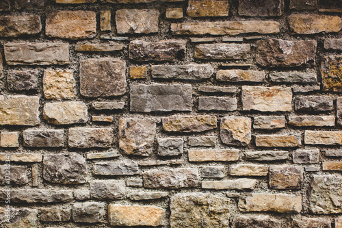 Fototapeta Stone wall background or texture