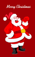 Wall Mural - Happy Santa Claus