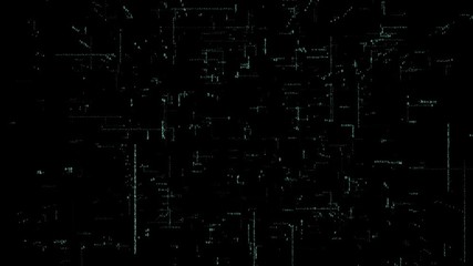Poster - cyber city. dissemination of information.background,seamless loop.
