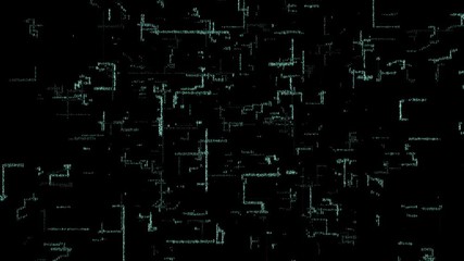 Poster - Quantum entanglement. Signals in the constant search for a receiver.background.seamless loop.