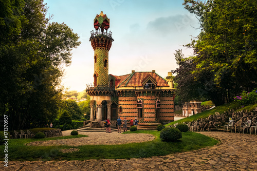 Fotografia Capricho de Gaudi, Comillas, Cantabria, España