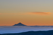 mt taranaki, New Zealand at sunset