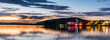 Lake Burley Griffin at night