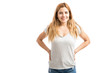 © AntonioDiaz - Casual woman smiling