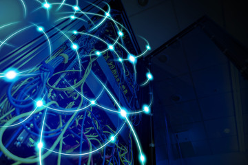 Poster - Data server and network concept.