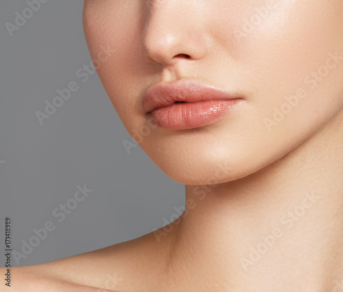 Fotomural Sexy plump full lips