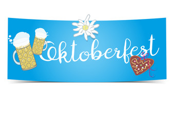 Oktoberfest - Banner, Schild