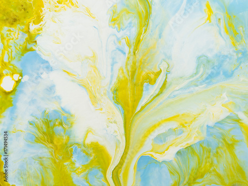 blue-and-yellow-abstract-art-hand