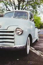 Classic Baby Blue Truck