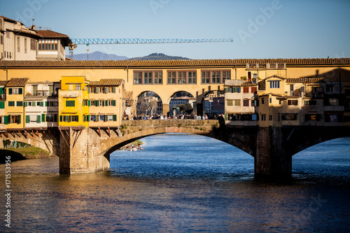 Zdjęcie XXL Ponte Vecchio w Florencja, Włochy