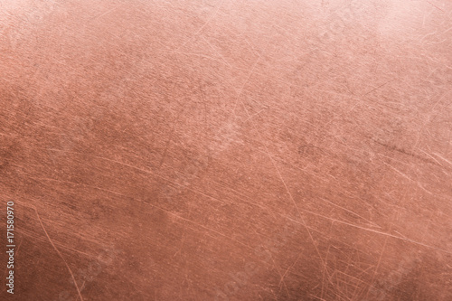 Obraz Dibond Vintage bronze or copper plate, non-ferrous metal sheet as background