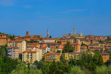 Siena. Italy. Basilica Cateriniana San Domenico