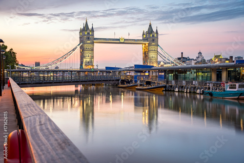 Plakat Tower Bridge London UK
