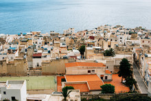 Siciliy - View On Picturesque Mediterranean Seaside Village
