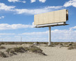 © Paul Edmondson/Stocksy - Empty billboard in desert,