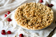 © Pixel Stories/Stocksy - Cherry crumble pie